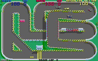 Super Sprint screenshot 3 for Atari ST